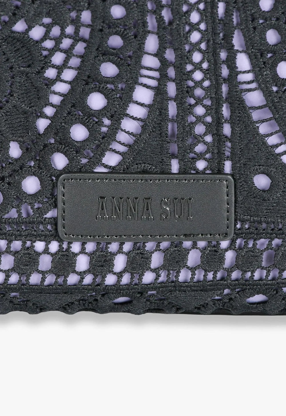 Violet Allure Lace Tote Bag - Anna Sui US
