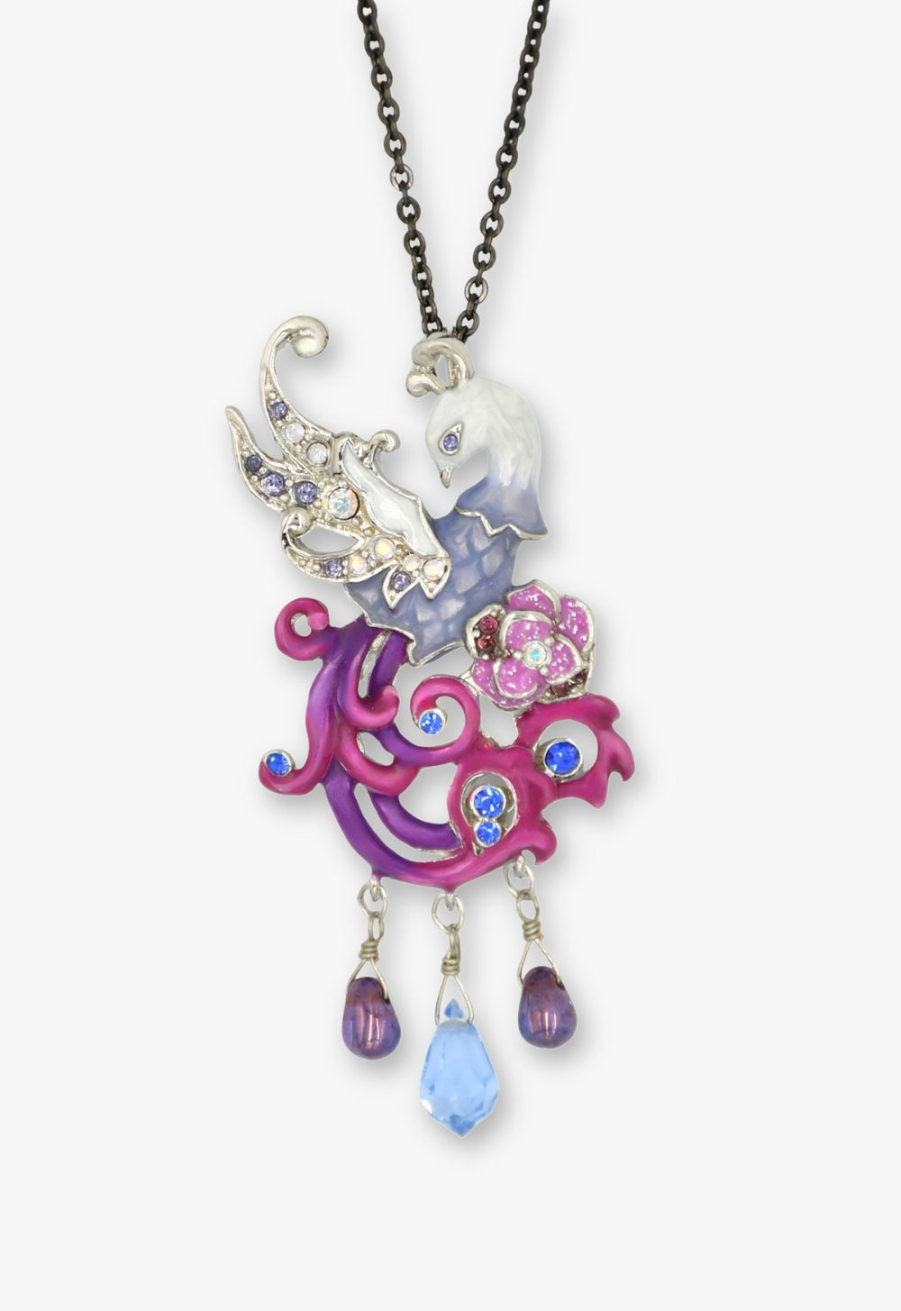 Peacock Jewel Necklace - Anna Sui Online