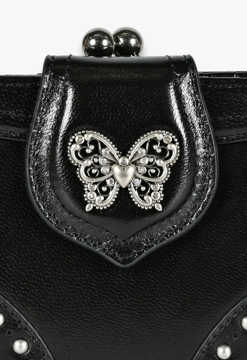 The Nathalia Wallet - Black - Anna Sui US