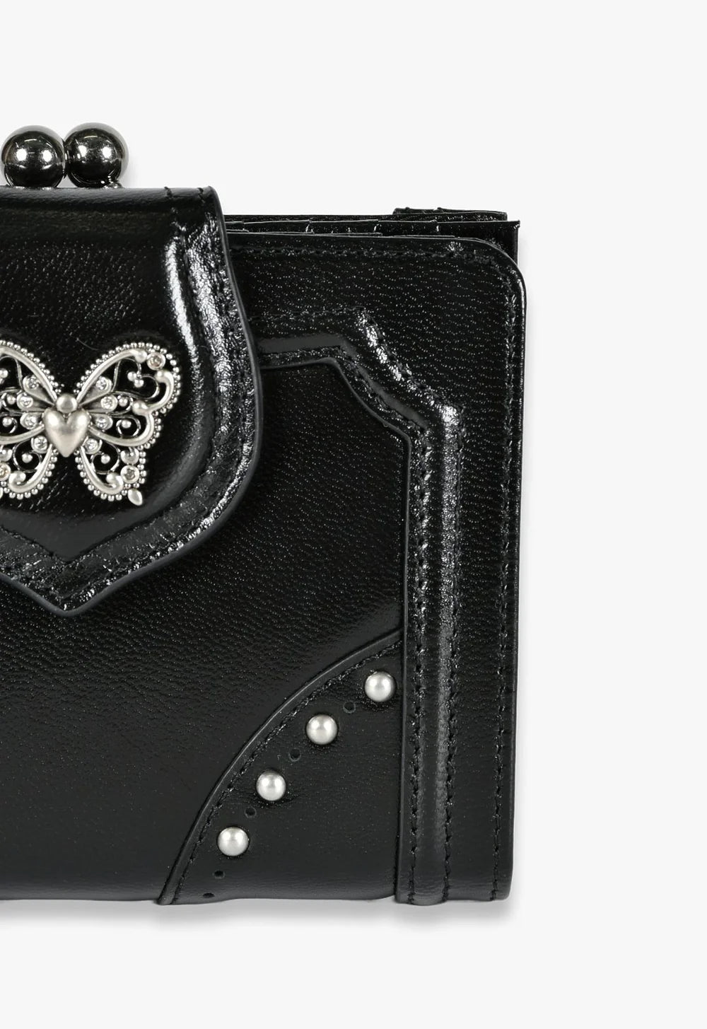 The Nathalia Wallet - Black - Anna Sui US