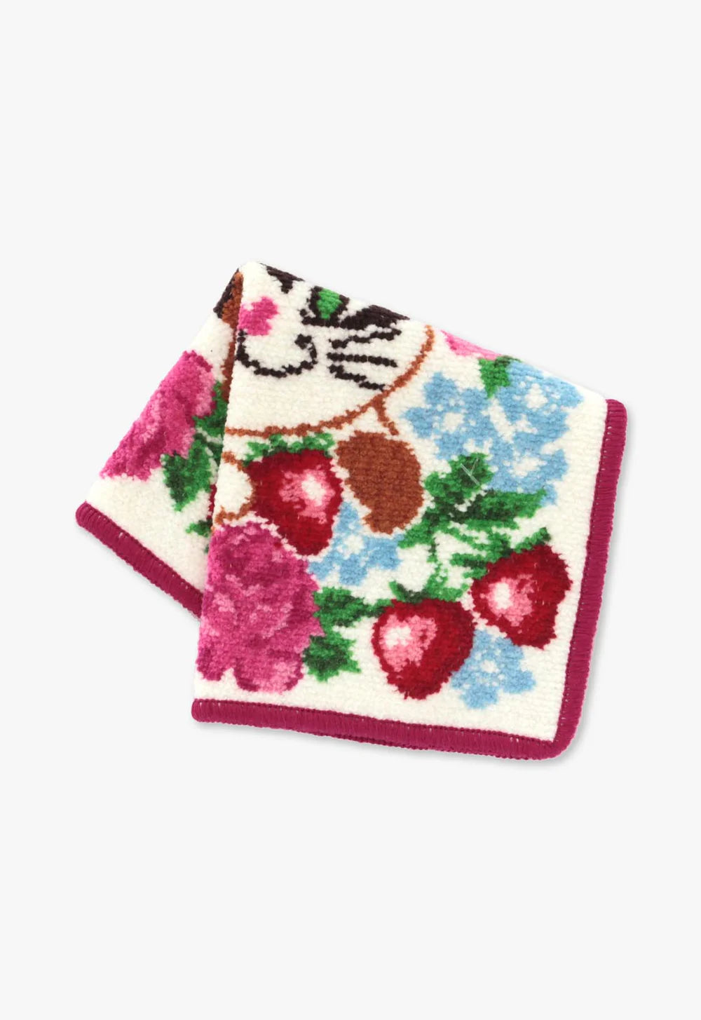 Strawberry Garden Washcloth - Anna Sui Outlet