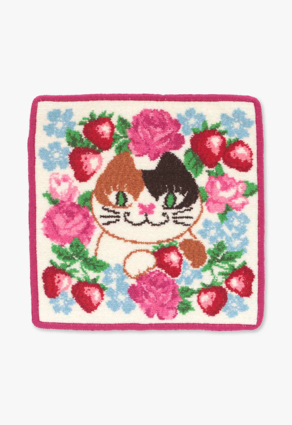 Strawberry Garden Washcloth - Anna Sui Outlet