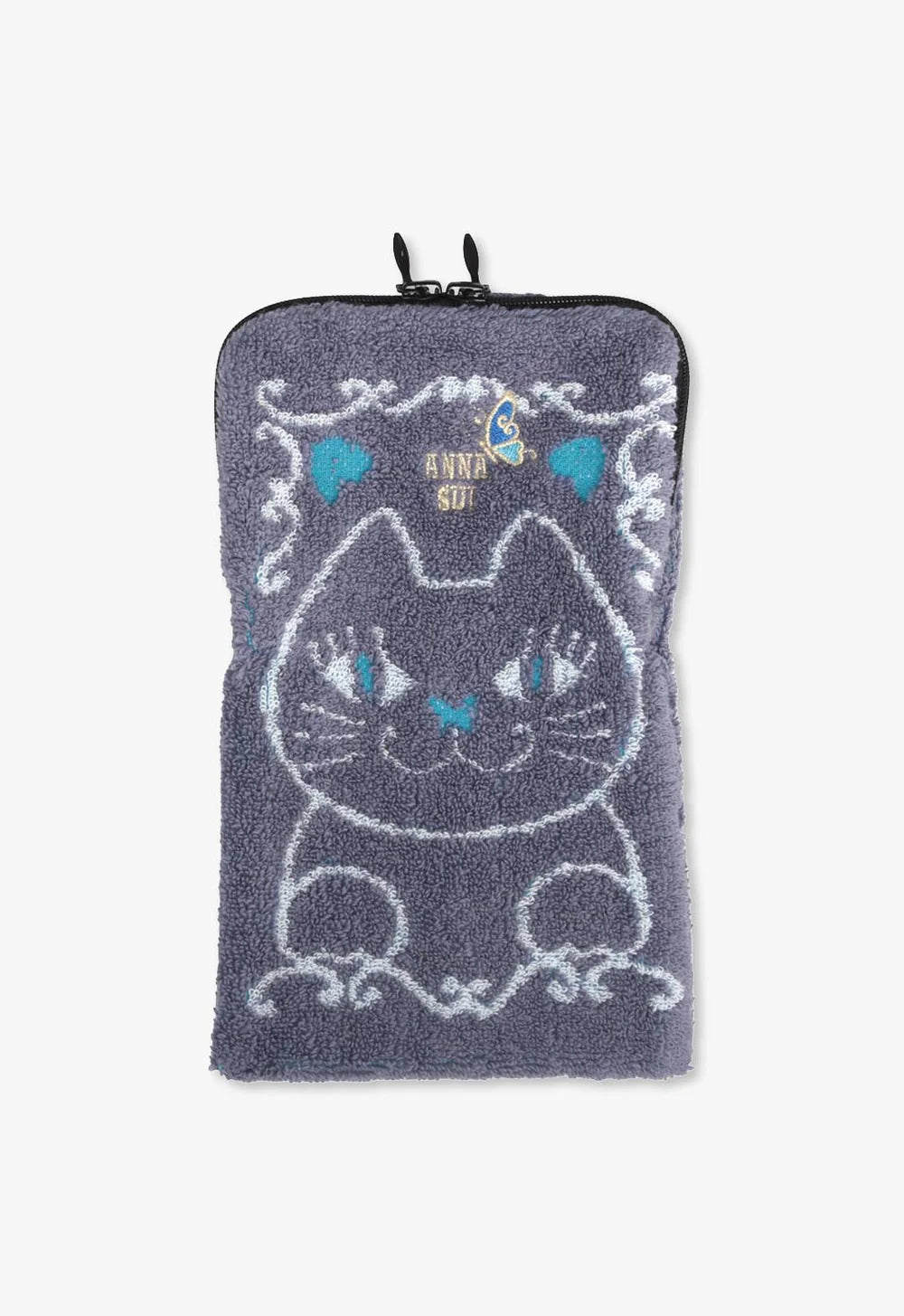 Cat Towel Zipper Pouch - Anna Sui Sale