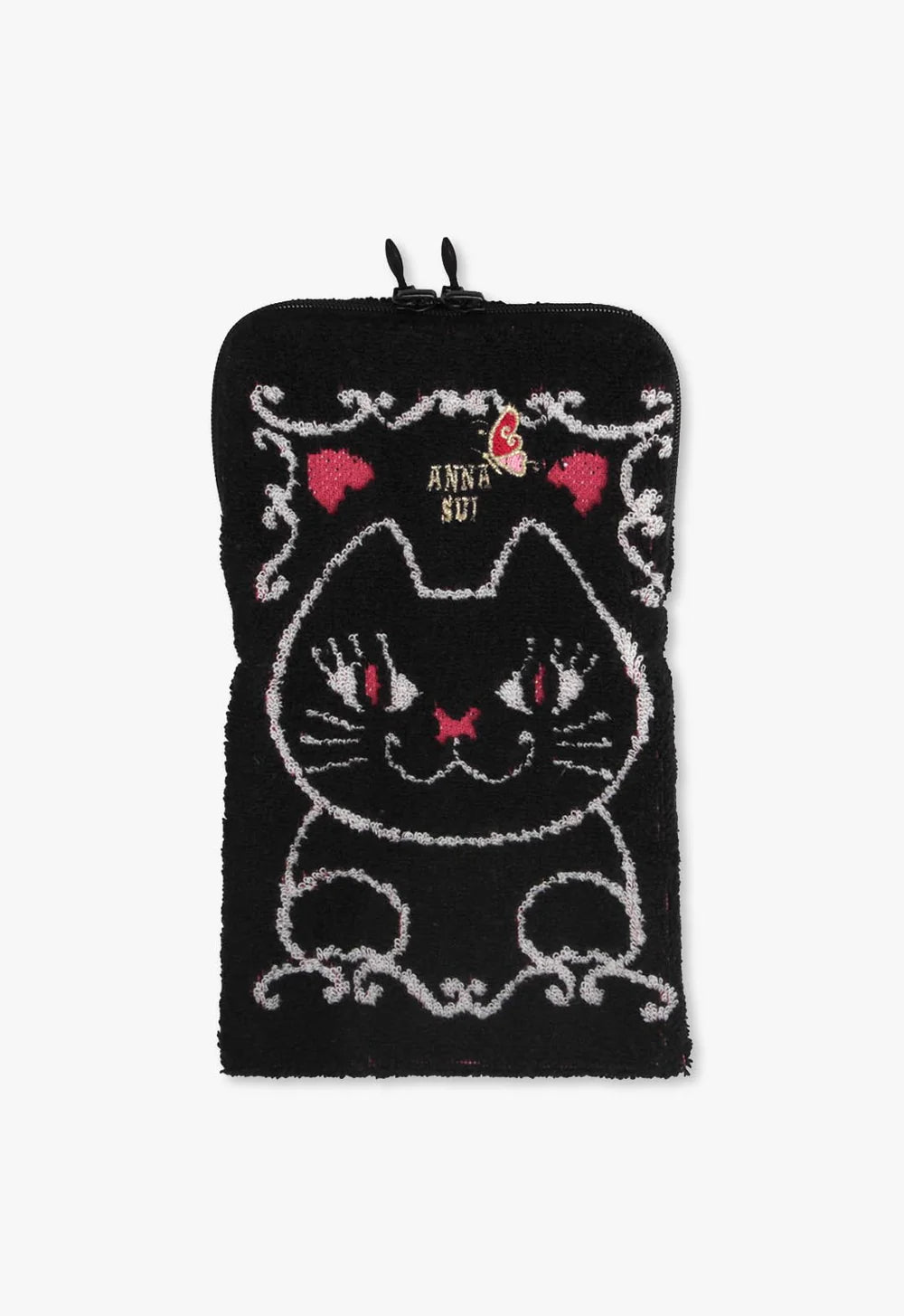Cat Towel Zipper Pouch - Anna Sui Sale
