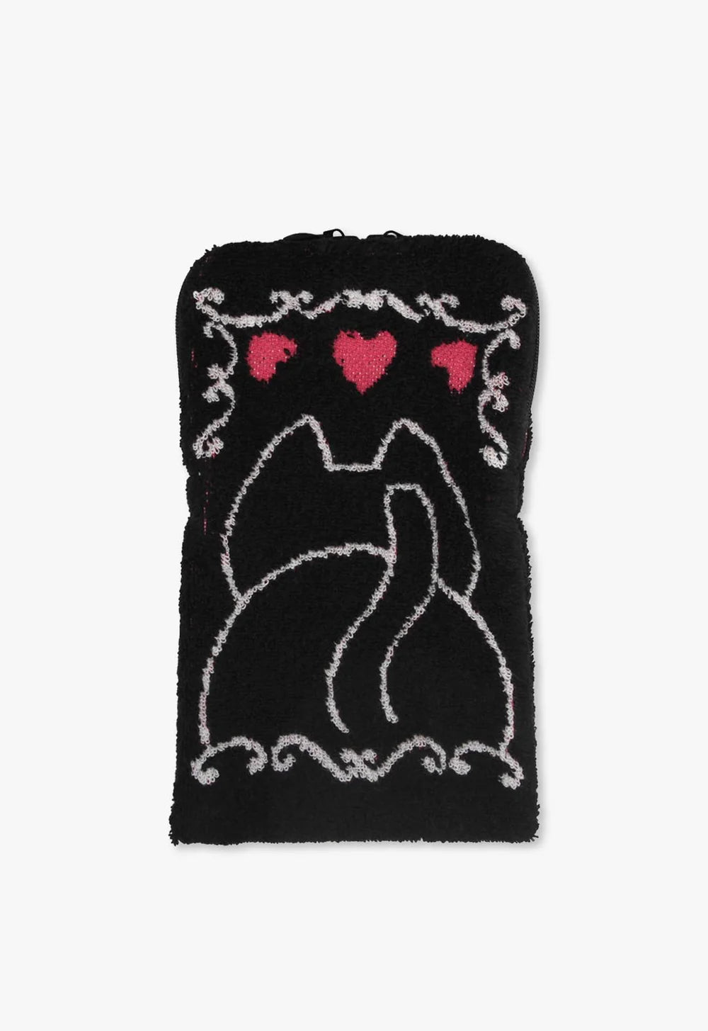Cat Towel Zipper Pouch - Anna Sui Sale