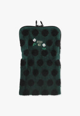 Polka Dot Towel Zipper Pouch - Anna Sui Sale