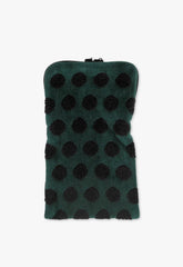 Polka Dot Towel Zipper Pouch - Anna Sui Sale