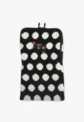 Polka Dot Towel Zipper Pouch - Anna Sui Sale