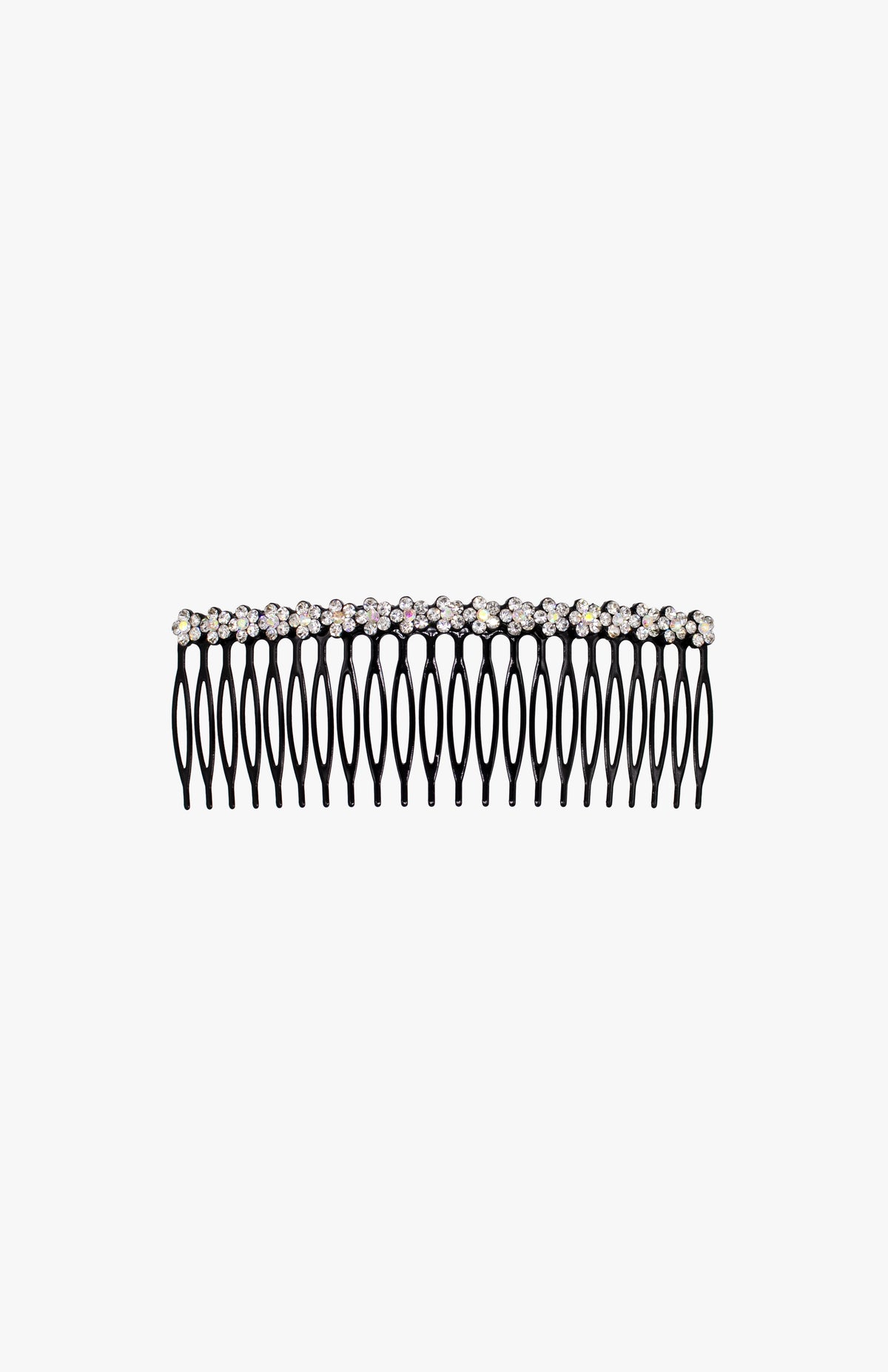 Swarovski Jeweled Flower Comb- Silver - Anna Sui Discount