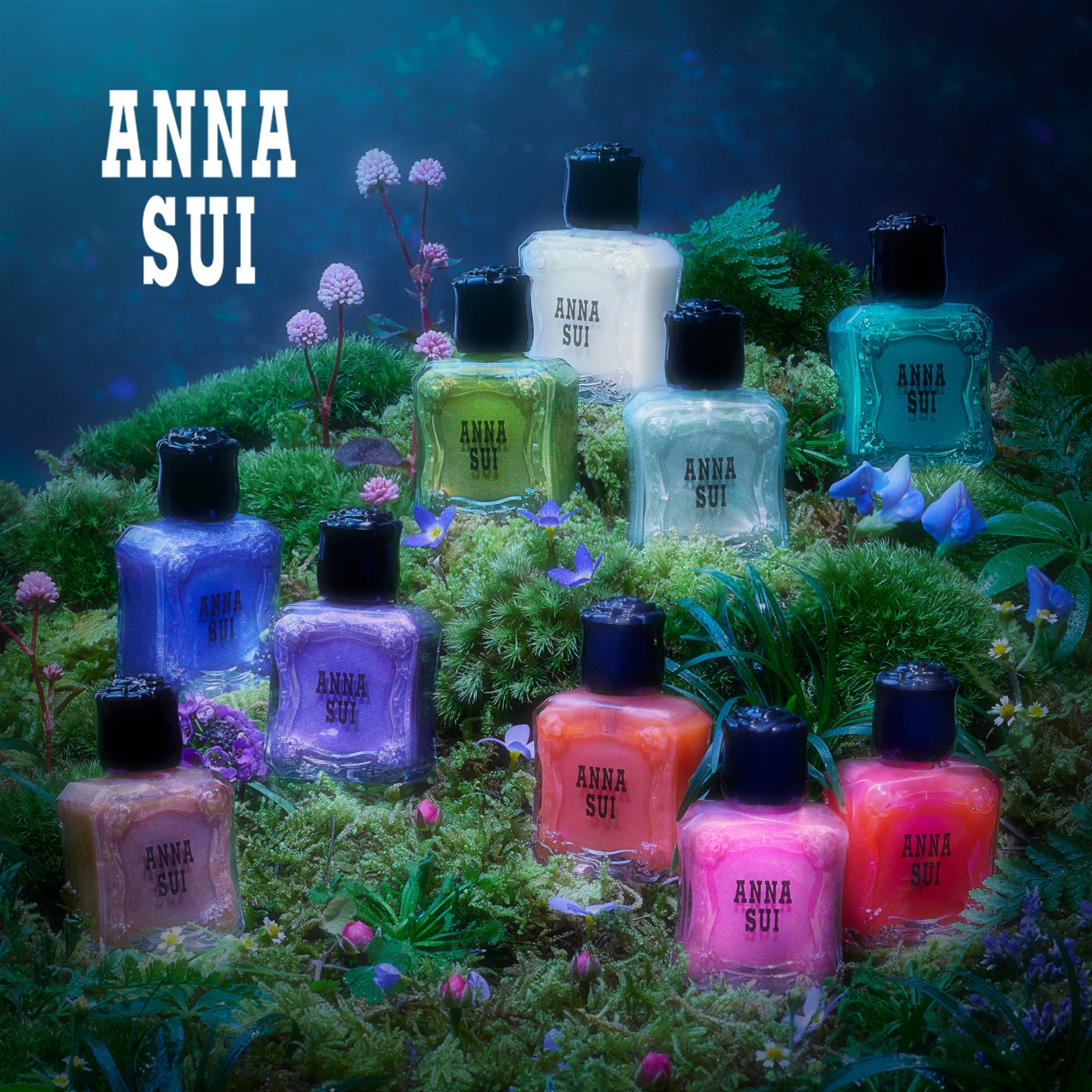 Limited Edition: Anna Sui Mysterious Night Nail Color Collection - Anna Sui Outlet
