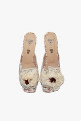 John Fluevog x Anna Sui Brocade Mule Sienna (Sample) - Anna Sui Discount
