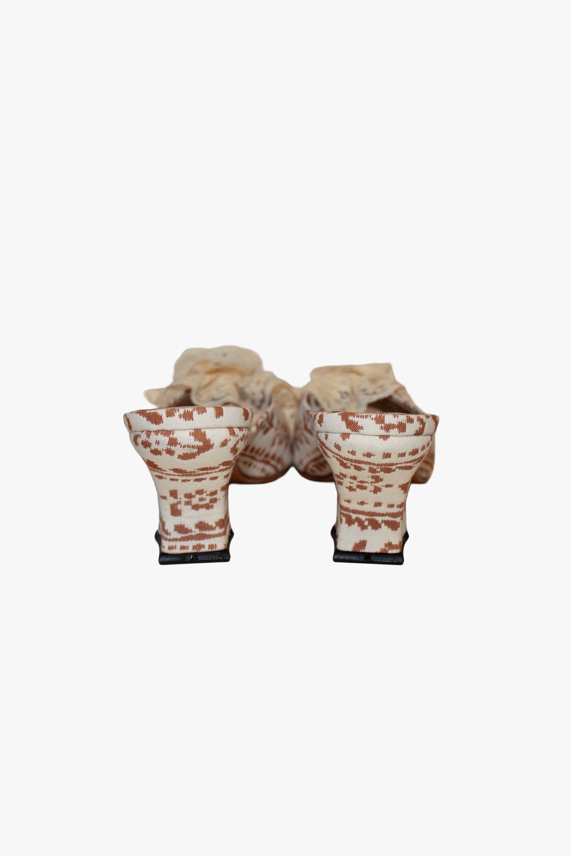 John Fluevog x Anna Sui Brocade Mule Sienna (Sample) - Anna Sui Discount
