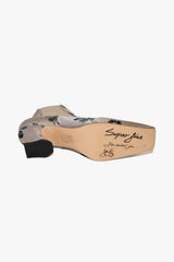 John Fluevog x Anna Sui Brocade Boots- Indigo (Sample) - Anna Sui Online