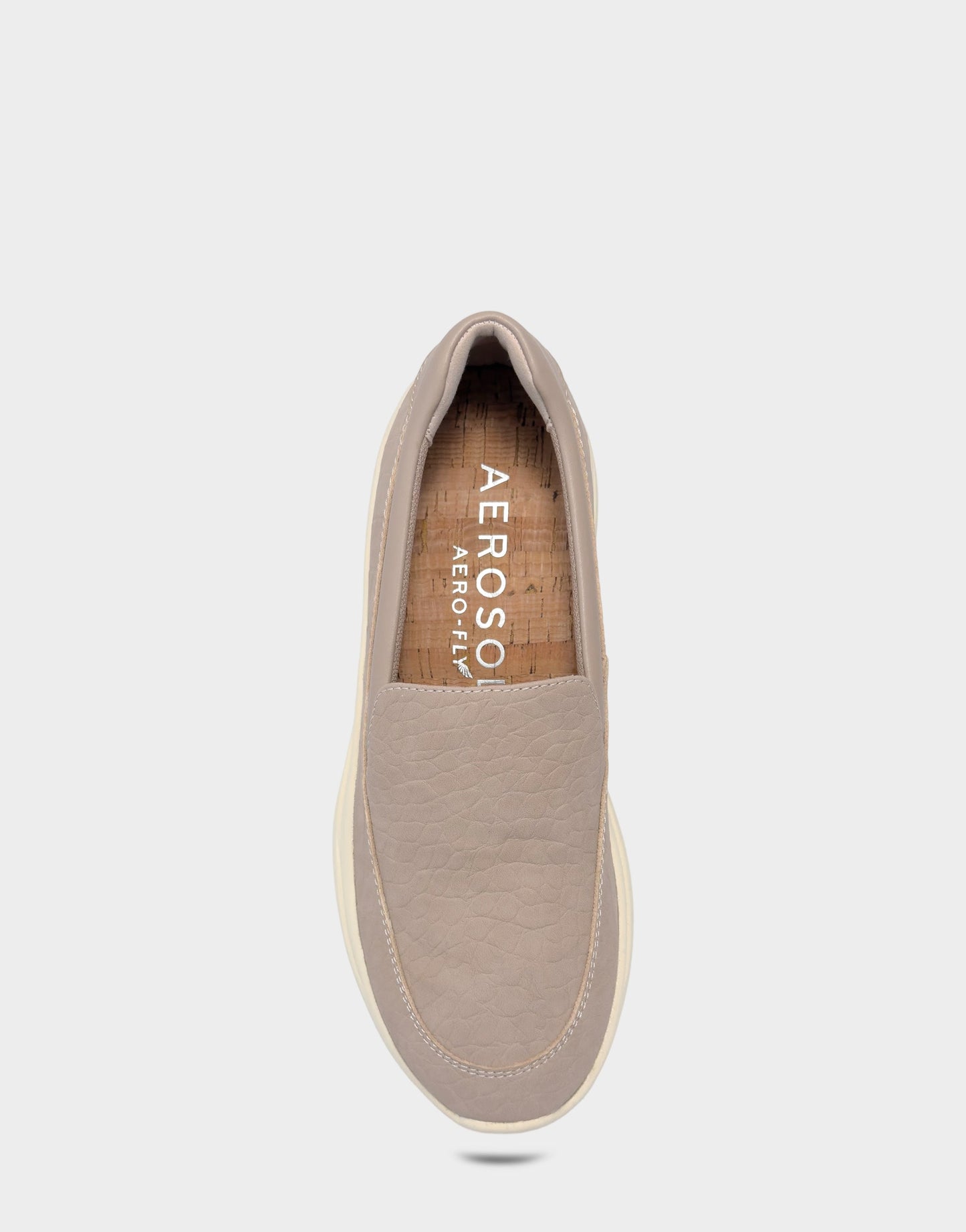 Aerosoles Casual Loafer in Natural Croc