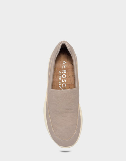 Aerosoles Casual Loafer in Natural Croc