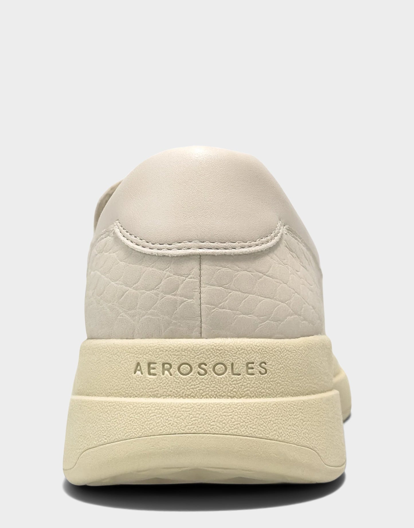 Aerosoles Casual Loafer in Cream Croc