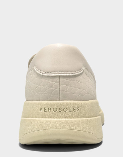 Aerosoles Casual Loafer in Cream Croc