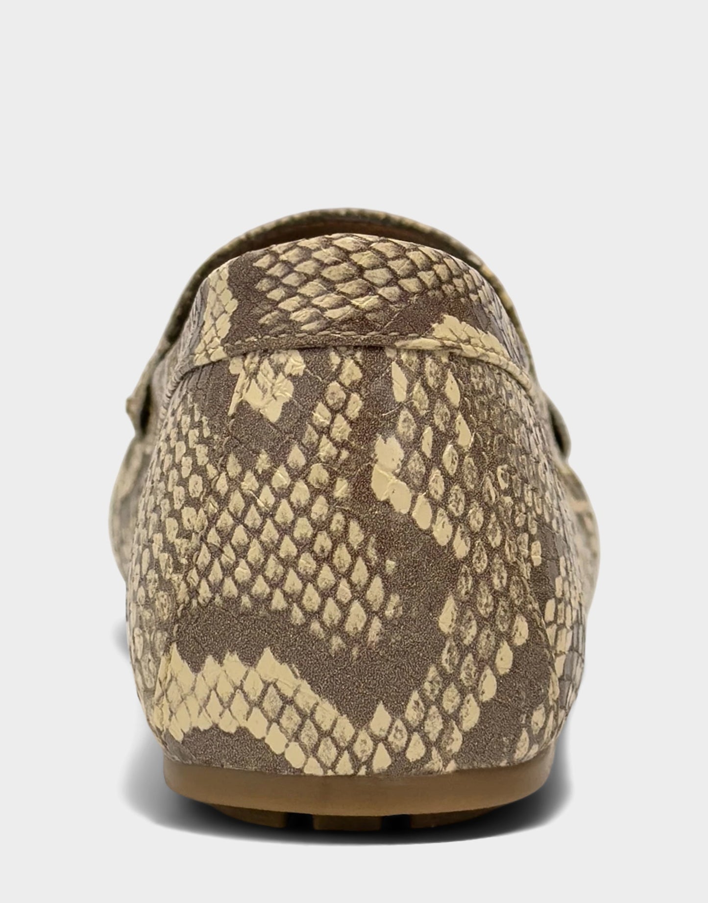 Aerosoles Casual Loafer in Yellow Snake Print