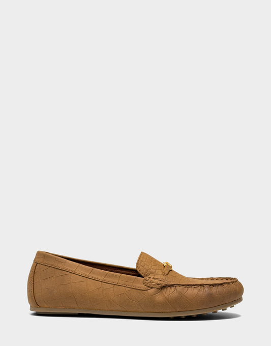 Aerosoles Casual Loafer in Natural Croc