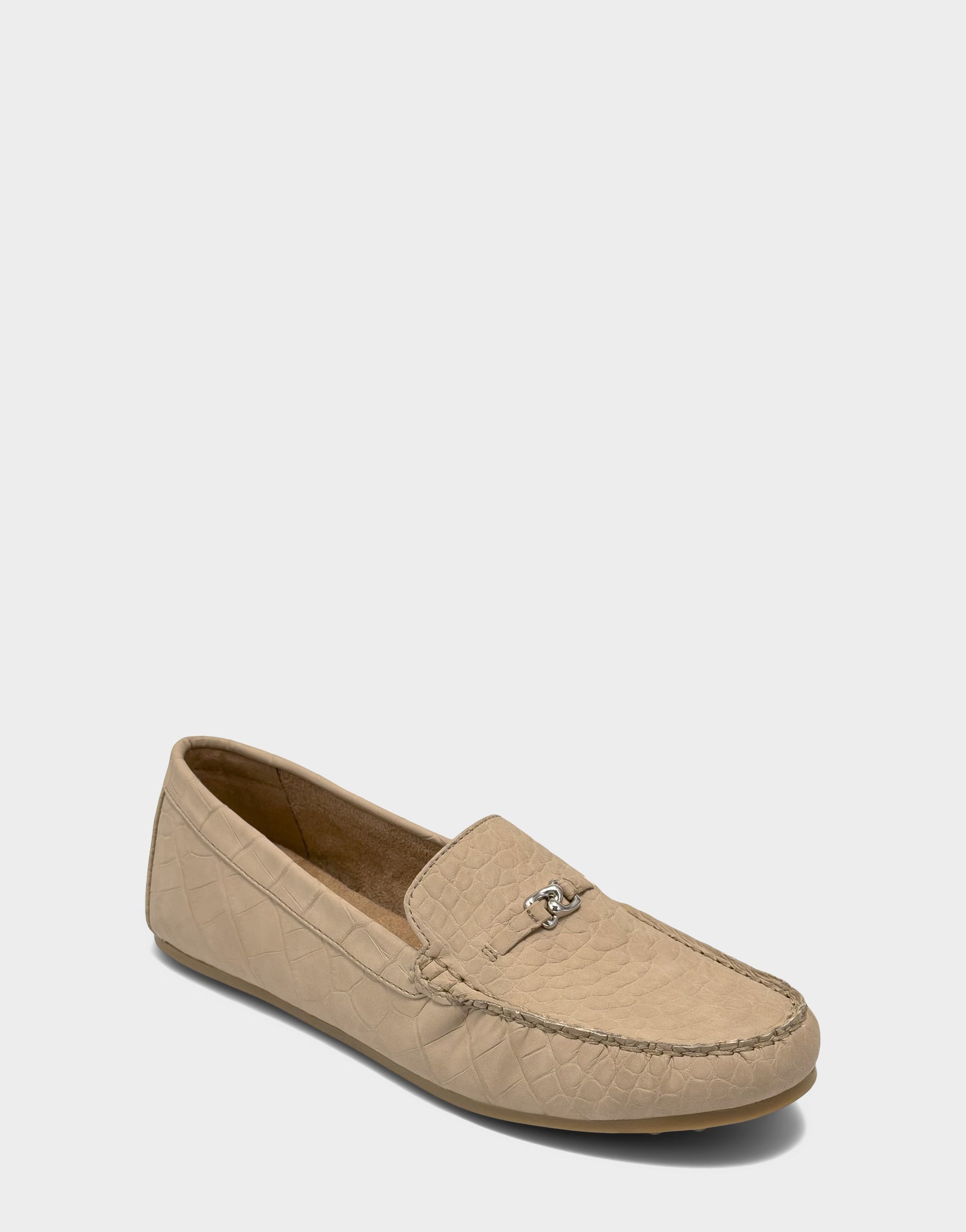 Aerosoles Casual Loafer in Natural Croc