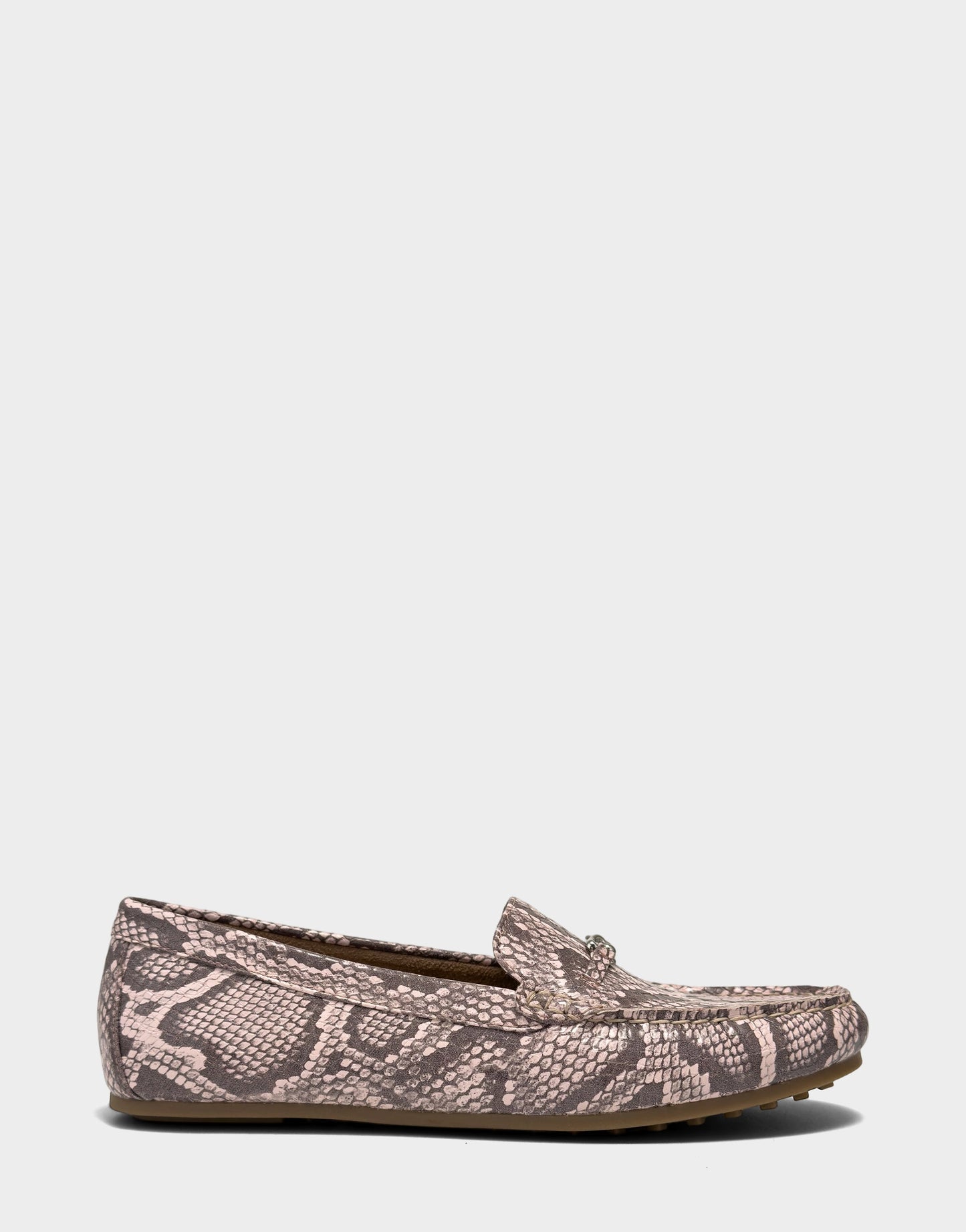 Aerosoles Casual Loafer in Pink Snake Print