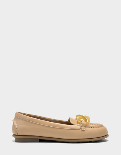 Aerosoles Casual Flat in Beige Bisque