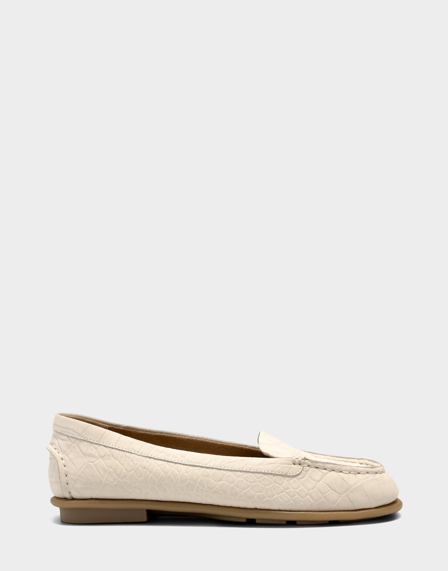 Aerosoles Casual Loafer in Stone Croc