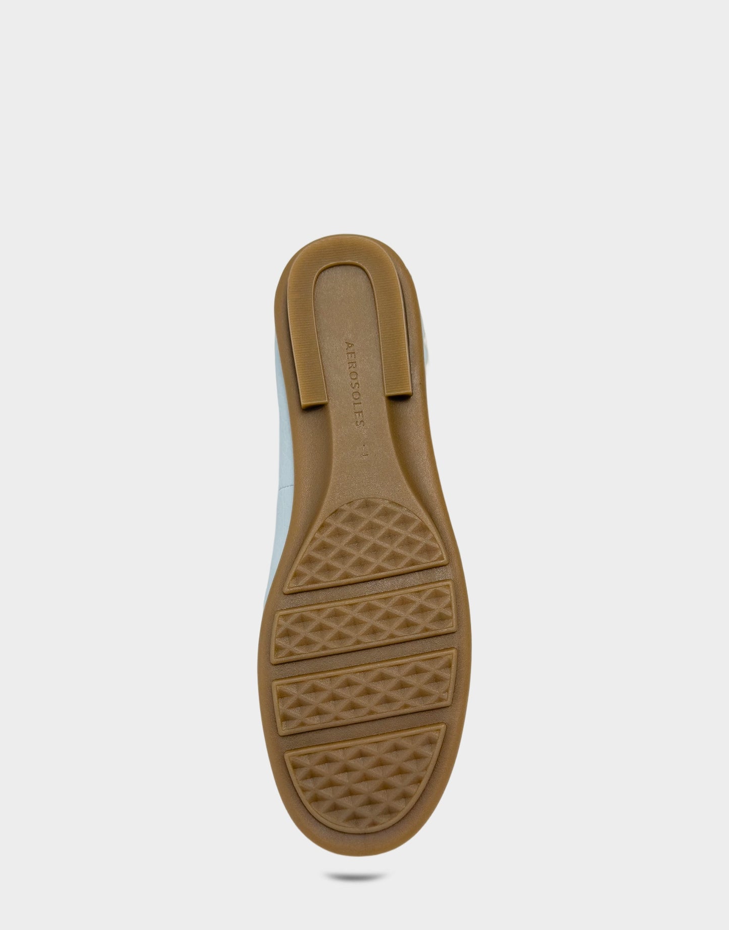 Aerosoles Casual Loafer in Pale Blue Croc