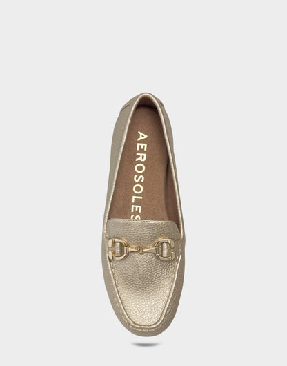 Aerosoles Casual Loafer in Gold