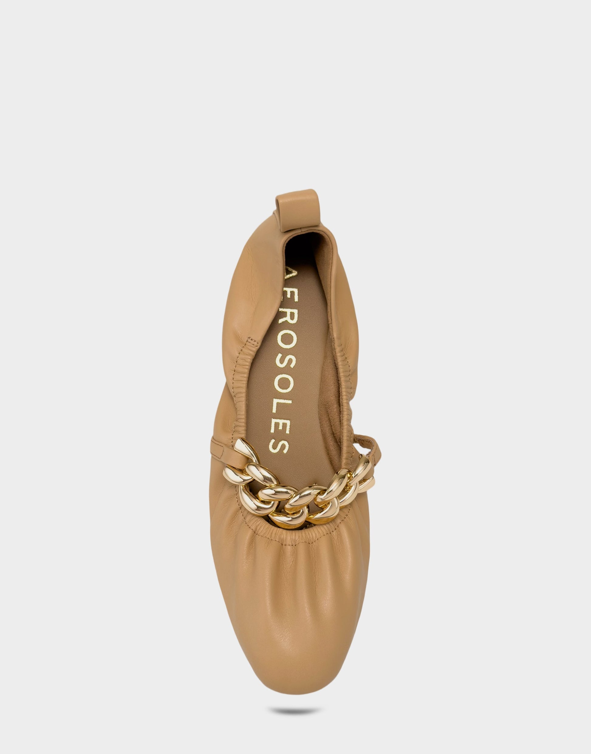 Aerosoles Dress Flat in Beige Bisque