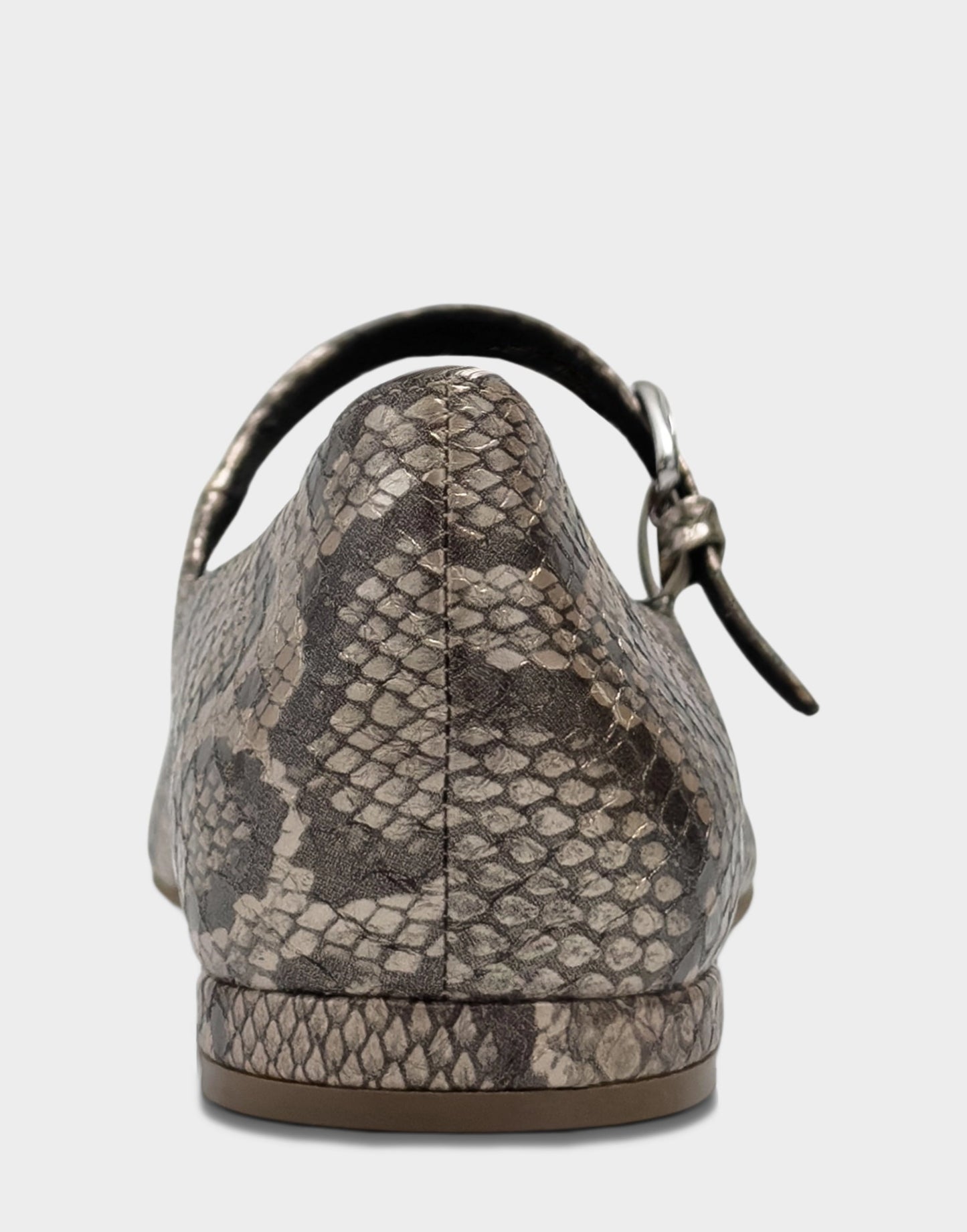 Aerosoles Flat In Champagne Snake Print