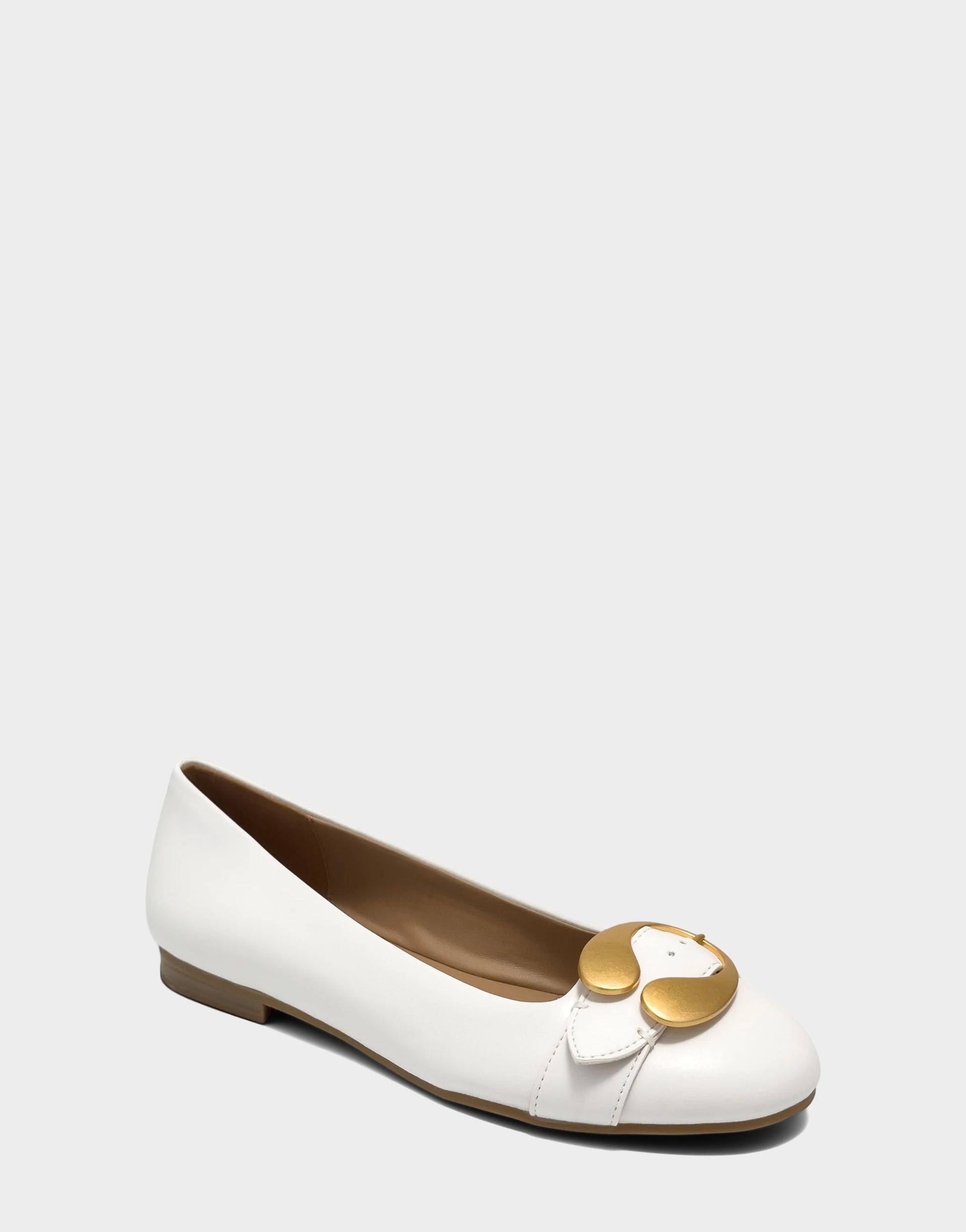Aerosoles Casual Flat in White