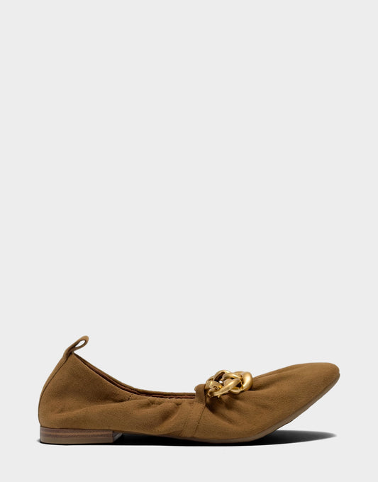 Aerosoles Dress Flat in Tobacco
