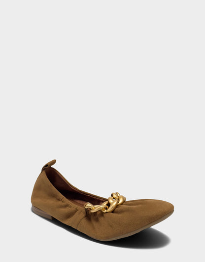 Aerosoles Dress Flat in Tobacco