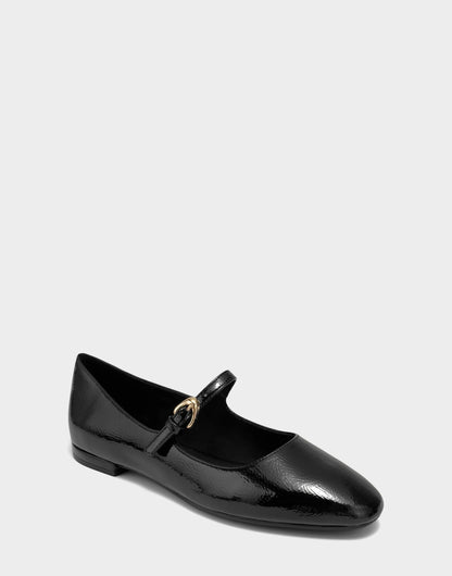 Aerosoles Flat In Black Patent