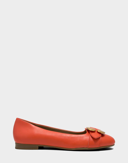 Aerosoles Casual Flat in Orange