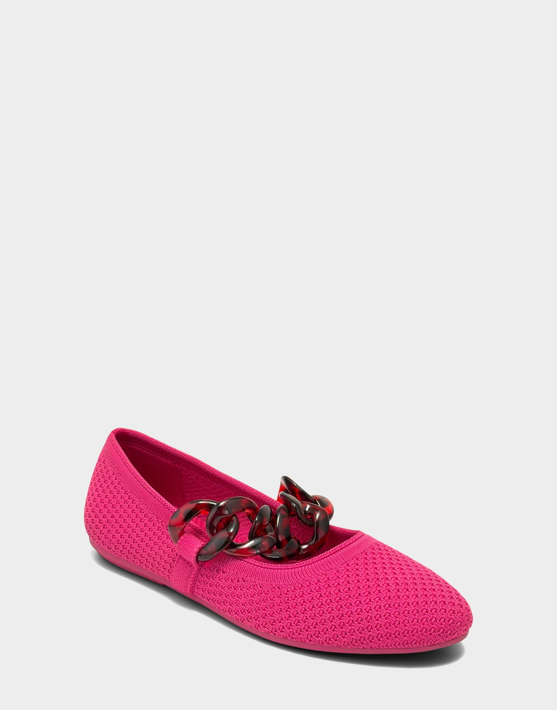 Aerosoles Knit Flat in Magenta