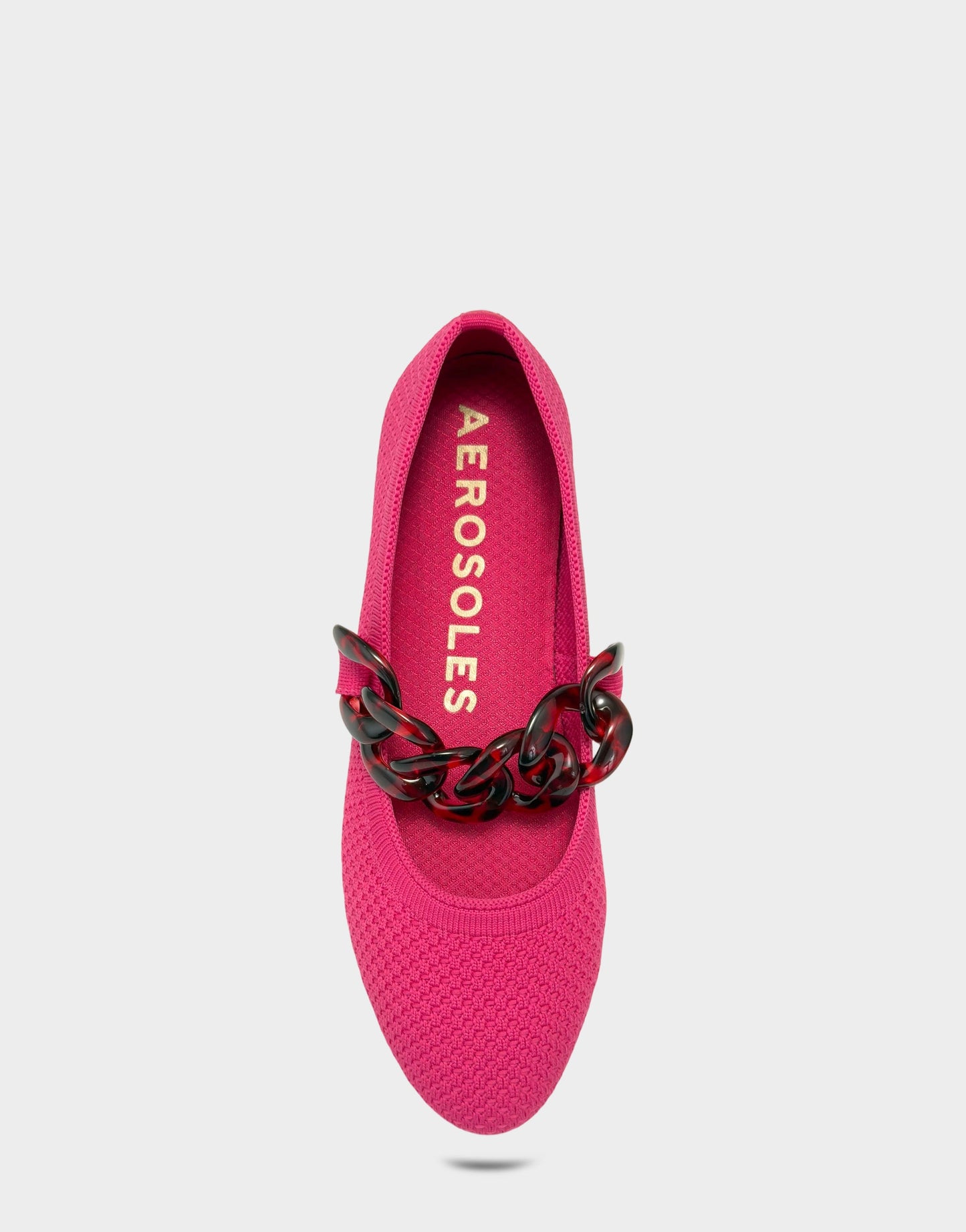 Aerosoles Knit Flat in Magenta