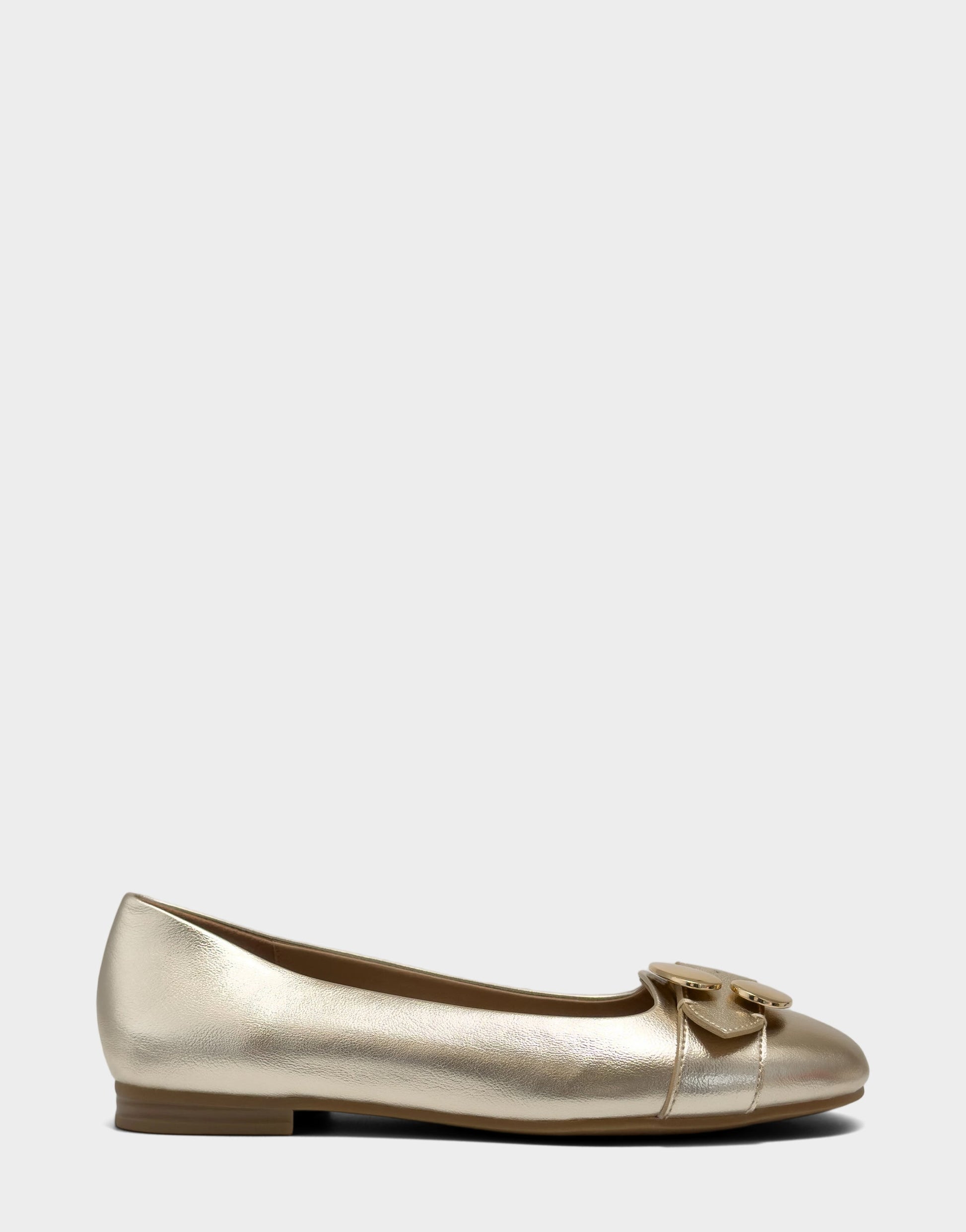 Aerosoles Casual Flat in Soft Gold