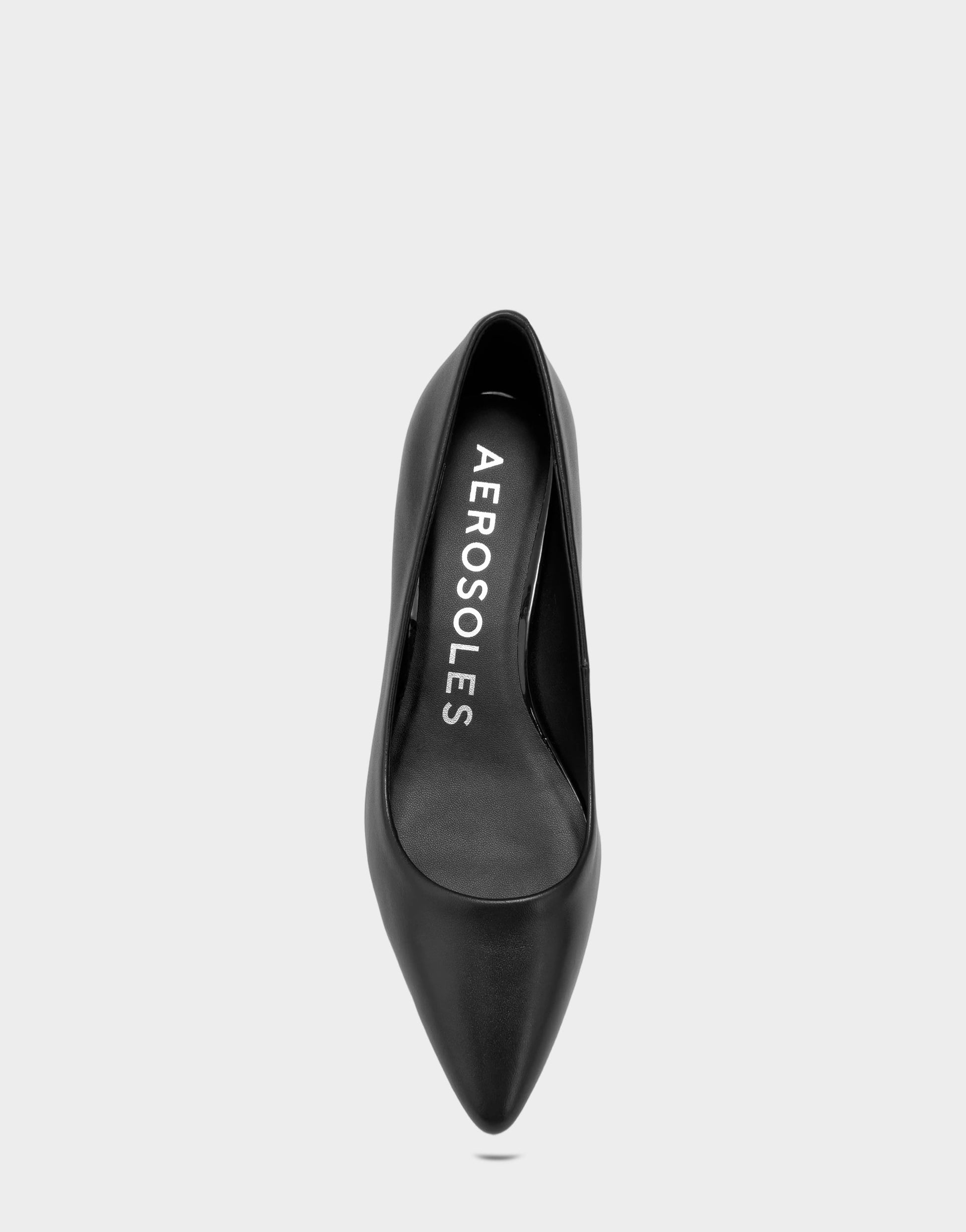Aerosoles Kitten Heel in Black