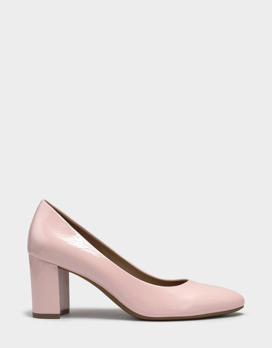 Aerosoles Pump In Pale Pink Patent