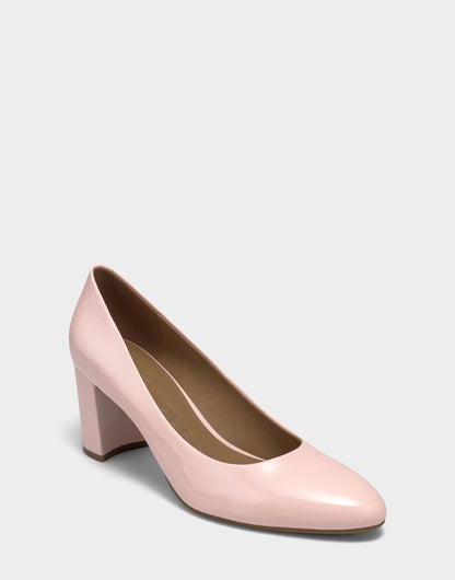 Aerosoles Pump In Pale Pink Patent
