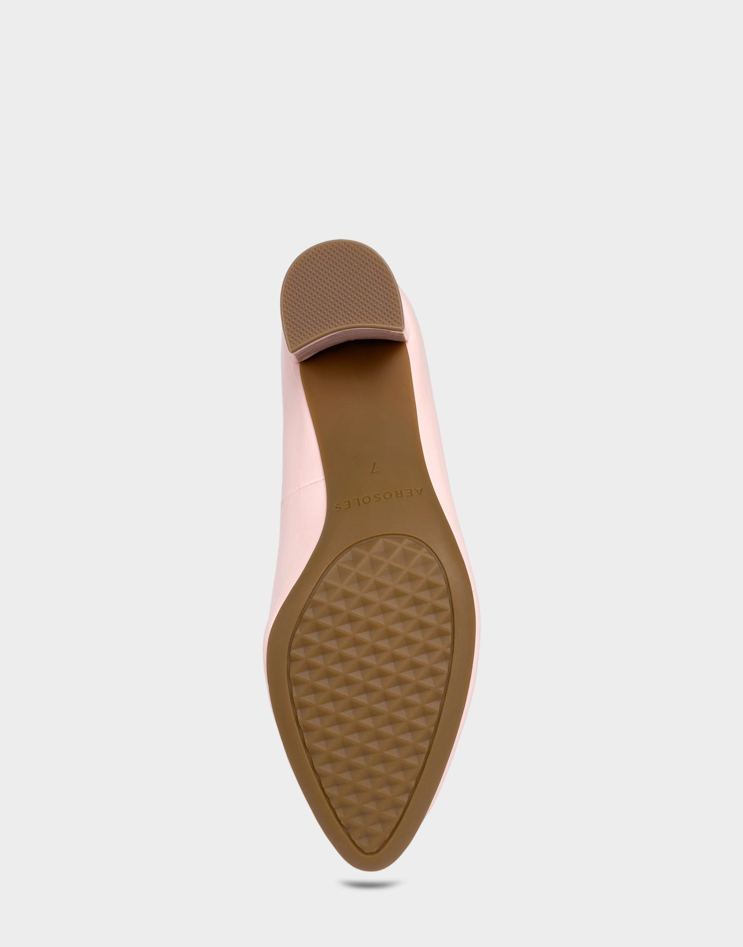 Aerosoles Pump In Pale Pink Patent