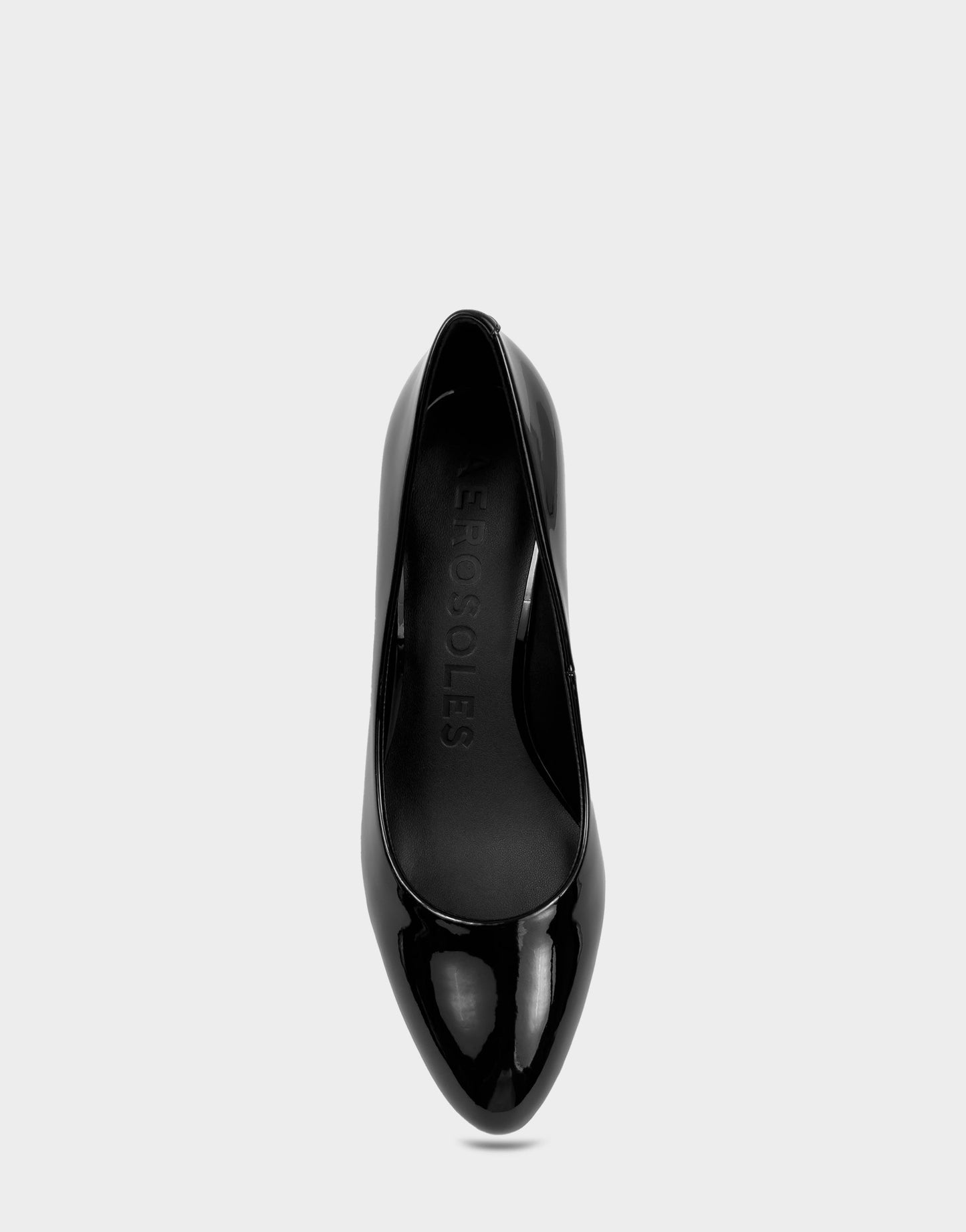 Aerosoles Pump In Black Patent