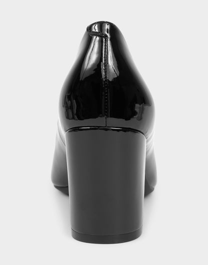 Aerosoles Pump In Black Patent