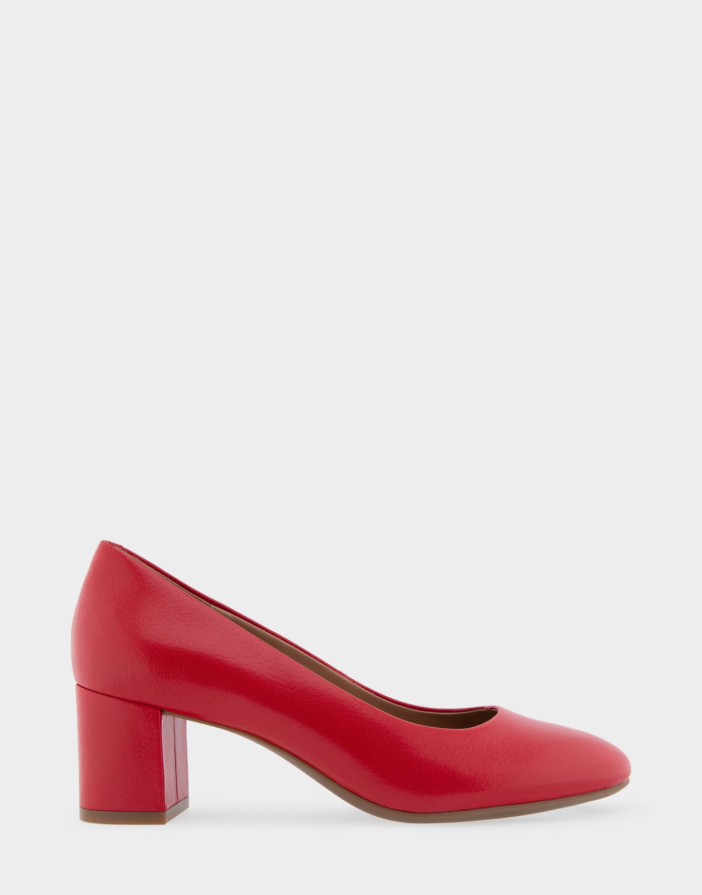 Aerosoles Mid Heel Pump in Racing Red