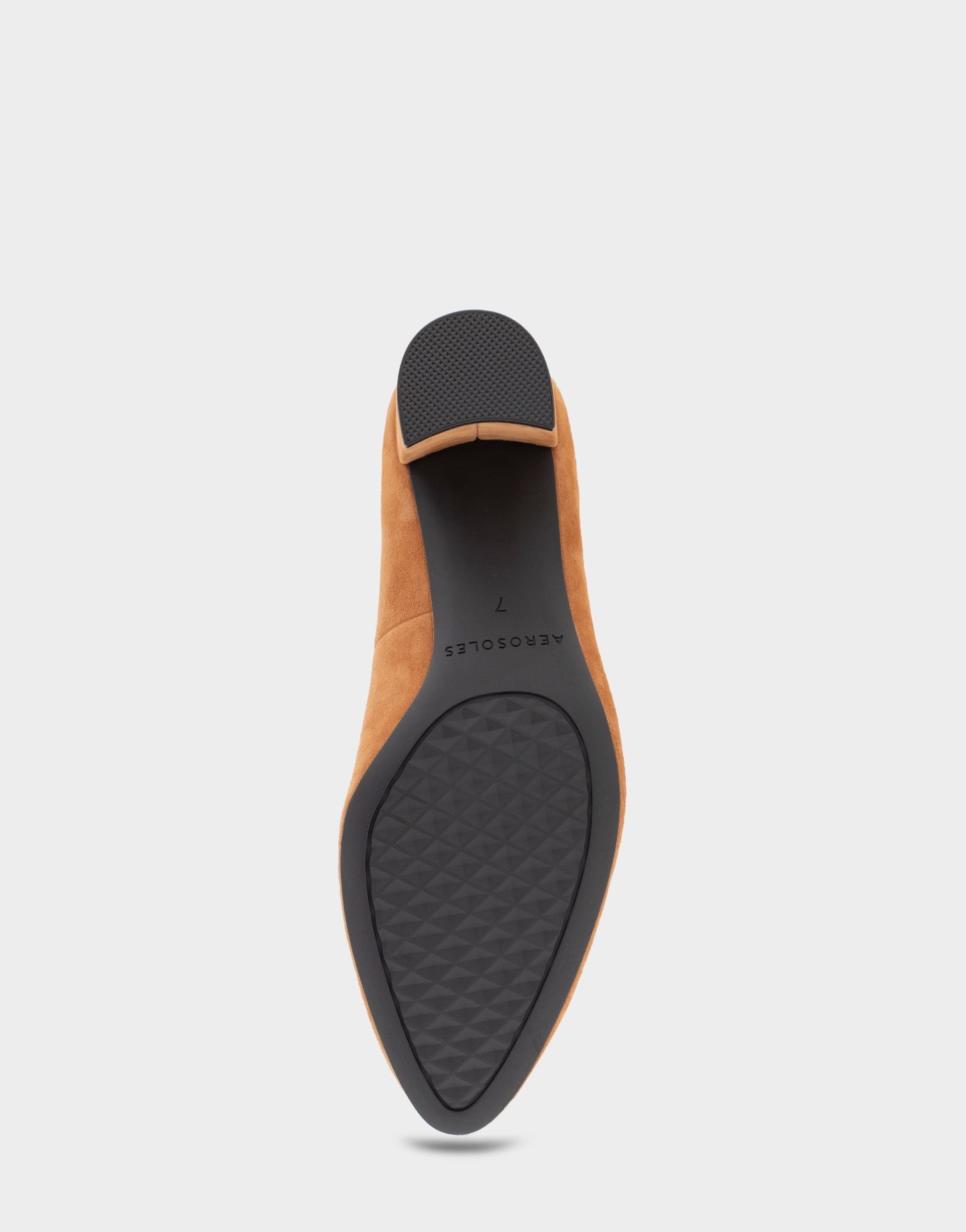 Aerosoles Mid Heel Pump in Tan