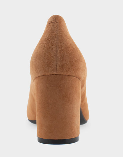 Aerosoles Mid Heel Pump in Tan