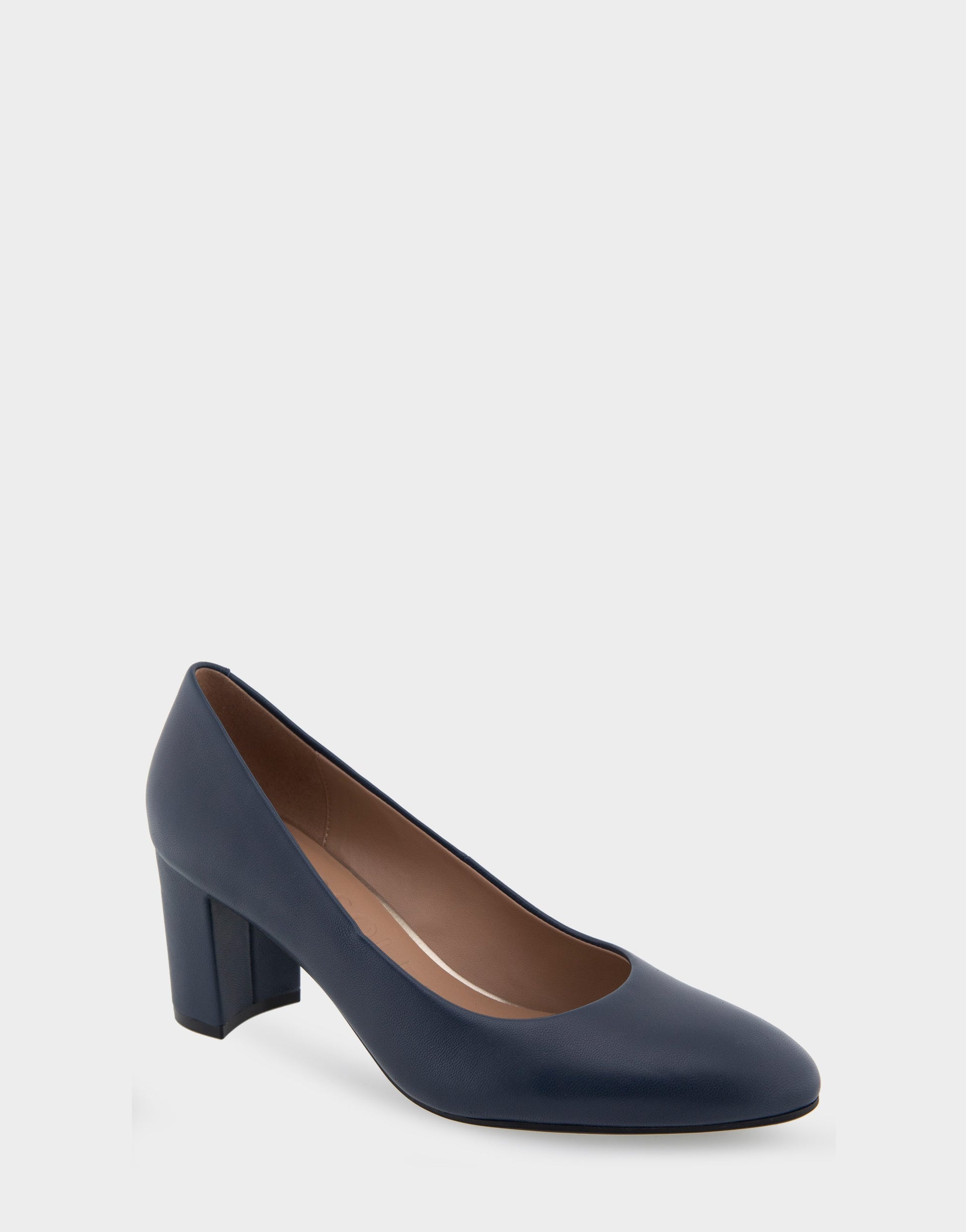 Aerosoles Mid Heel Pump in Navy
