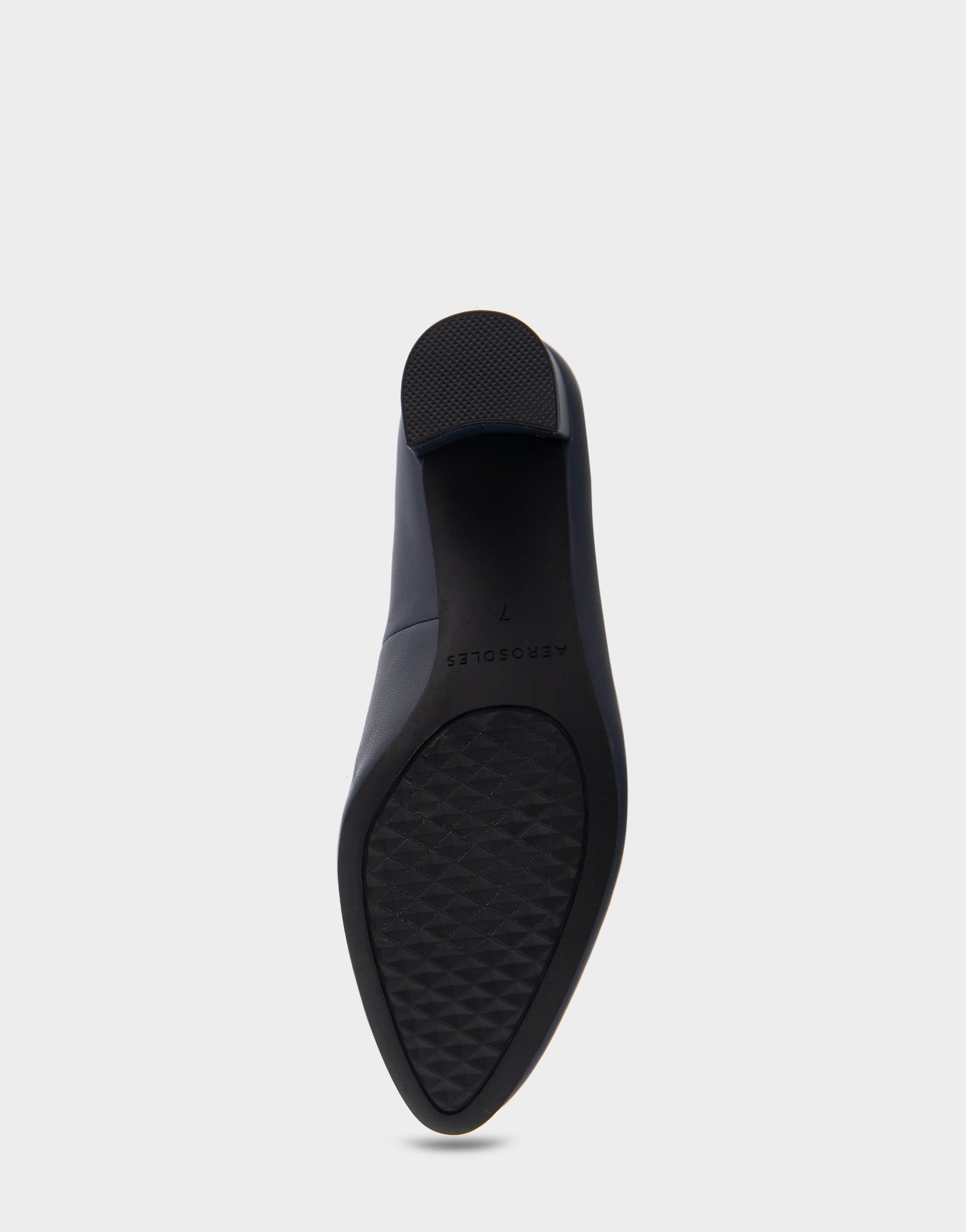 Aerosoles Mid Heel Pump in Navy